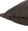 Coffee Solid Jute 18 x 18 Inches Cushion Covers (Set of 2)