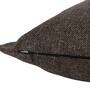 Coffee Solid Jute 24 x 24 Inches Cushion Covers (Set of 2)