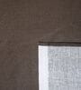 Coffee Shade Solid 400 TC Super King Size Bedsheet with 2 Pillow Covers Luxury Series Collection