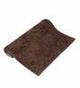 Brown Solid Microfibre 23x15 Inches AntiSkid Bath Mat