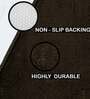 Browne Solid Microfibre 30x18 Inches AntiSkid Bath Mat