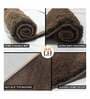 Browne Solid Microfibre 36x24 Inches AntiSkid Bath Mat