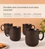 Coffee Statement Coffee Mug 350 ml (4 Pc)Rice Husk Biocomposite