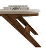 Dorian Coffee Table in Rustic Malbec & Off White Finish