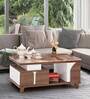 Sydney Marble Top Coffee Table in Natural Finish