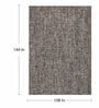 Coffee Wool Abstract 12' x 9' Hand Woven Carpet
