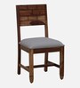 Cognac Sheesham Wood  4 Seater Dining Set In Rustic Teak Finish
