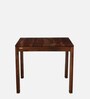 Cognac Sheesham Wood  4 Seater Dining Set In Rustic Teak Finish