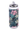 Stainless Steel Sipper Water  Bottle With Black & Green Print