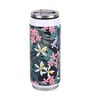 Stainless Steel Sipper Water  Bottle With Black & Green Print