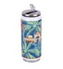 Stainless Steel Sipper Water  Bottle With Navy Blue & House Print