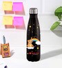 Cola Double Wall Vaccum Insulated  500 ml Black Stainless Steel Water Bottle