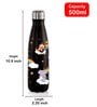 Cola Double Wall Vaccum Insulated  500 ml Black Stainless Steel Water Bottle