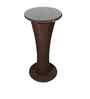 Colac Wicker Table And Chair Set ( With 2 Chairs ) In Brown Finish