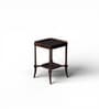 Colbert Ethan Sheesham Wood Coffee Table in Black Finish
