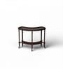 Colbert Glenstar Sheesham Wood Console Table in Black Finish