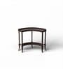 Colbert Glenstar Sheesham Wood Console Table in Black Finish