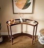 Colbert Glenstar Sheesham Wood Console Table in Black Finish
