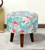 Colby Solid Wood Foot Stool In Multicolour