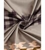 Multicolor Geometric 200 TC Microfiber King Sized Double Bedsheet with 2 Pillow Covers