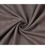 Brown Geometric 250 TC Microfiber Super King Sized Double Bedsheet with 2 Pillow Covers