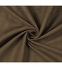 Brown Geometric 250 TC Microfiber Super King Sized Double Bedsheet with 2 Pillow Covers