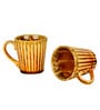 Cole 300ml Brown (Set of 2) Ceramic Coffee Mug