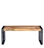 Coleman Metal & Solid Wood Coffee Table