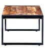 Coleman Metal & Solid Wood Coffee Table