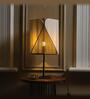 Collection name : Reed Off White Banana Rope & Poplin Fabric Handmade Table Lamp