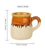 Collin 300ml Beige (Set of 2) Ceramic Coffee Mug