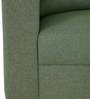 Cologne Fabric 1 Seater Sofa in Green Colour