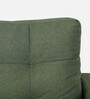 Cologne Fabric 1 Seater Sofa in Green Colour