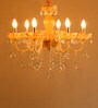 Colonial Crystal Glass Chandelier