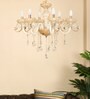 Colonial Crystal Glass Chandelier