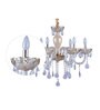 Colonial Crystal Glass Chandelier