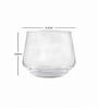 Slender Glass Whiskey Glasses (Set of 6)