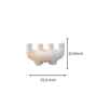 Color Mud White Creative Candle Stand