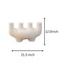 Color Mud White Creative Candle Stand