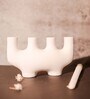 Color Mud White Creative Candle Stand