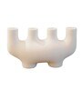 Color Mud White Creative Candle Stand