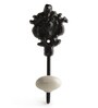 Color Palette Cast Iron Black Metal Finish Hooks