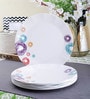 Color Rolls 6 Piece Melamine Full-Size Dinner Plates