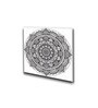 Circular Canvas Art Set Printed Wall Painting Set of 4 Stretch Canvas Frame