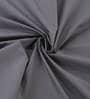 Grey Solid 200 TC Cotton King Sized Bed Sheets with 2 Pillow Covers