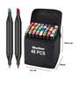 Colorful Art Markers Sketch Pens 36 Colors