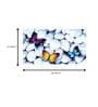 Set of 6 Colorful Butterfly Pebble Print Placemats