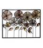 Wrought Iron Framed Leaf Wall Art In Multicolor