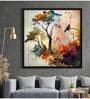 Colorful Tree With Birds Art Modern Art Canvas Art Print
