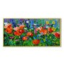 Colorful Tulip Garden Canvas Art Print